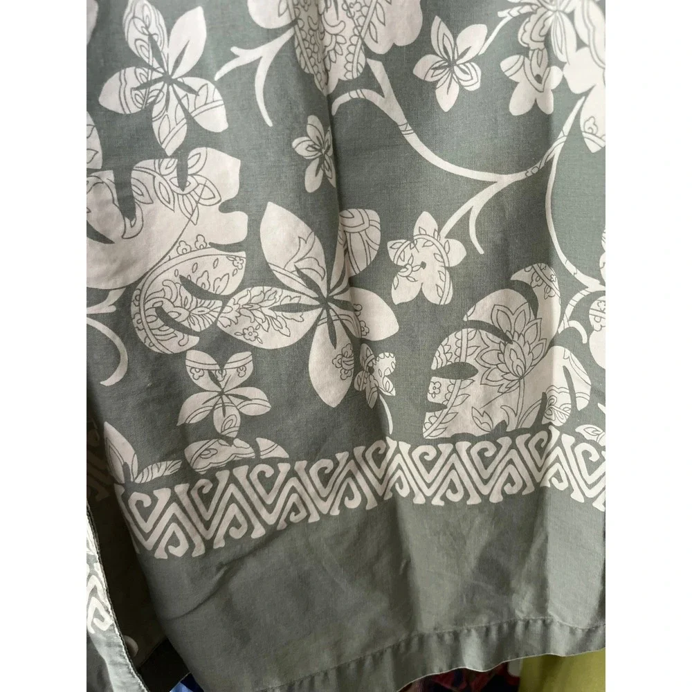 Chaps Ralph Lauren Floral Button Up Short Sleeve Shirt Men's - Picture 4 of 6